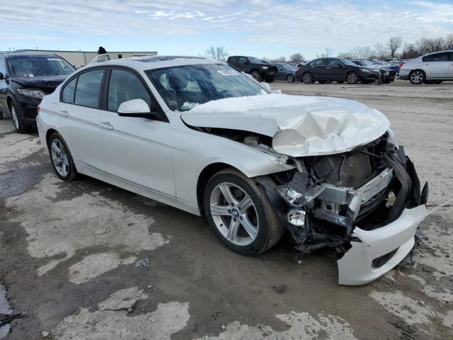 WBA3C3C53FK203357 - 2015 BMW 320 I XDRIVE WHITE photo 4