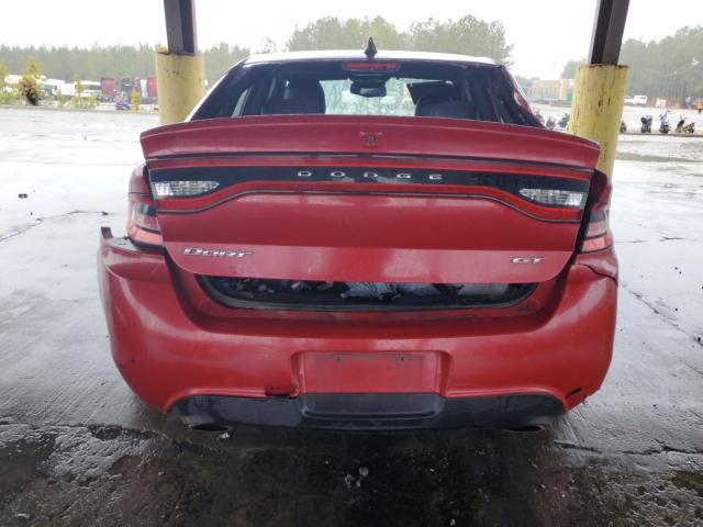 1C3CDFEB9FD346309 - 2015 DODGE DART GT RED photo 6