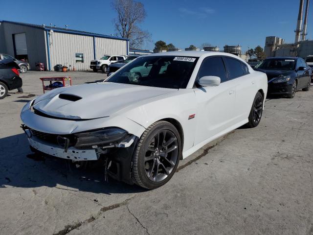 2C3CDXGJ9MH565314 - 2021 DODGE CHARGER SC WHITE photo 1