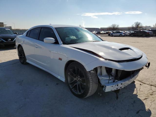 2C3CDXGJ9MH565314 - 2021 DODGE CHARGER SC WHITE photo 4