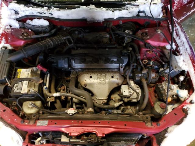 JHMCG56651C021152 - 2001 HONDA ACCORD EX RED photo 11