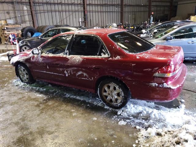 JHMCG56651C021152 - 2001 HONDA ACCORD EX RED photo 2