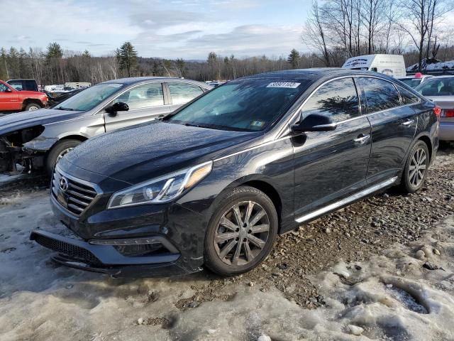 5NPE34AF6GH320122 - 2016 HYUNDAI SONATA SPORT BLACK photo 1