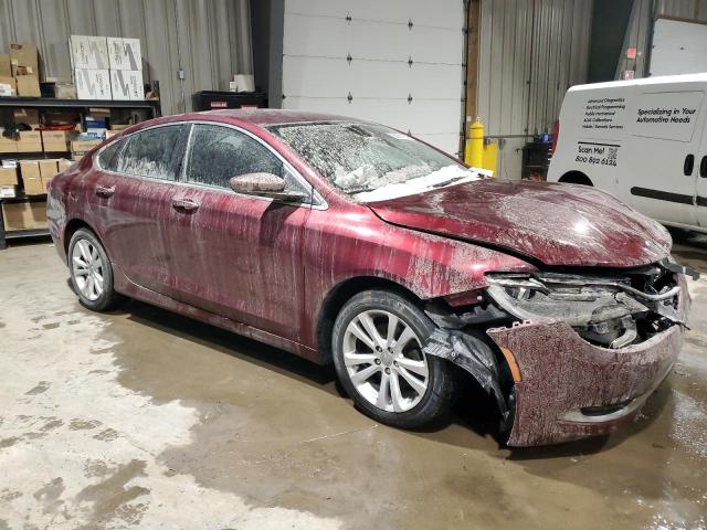 1C3CCCAB5FN689295 - 2015 CHRYSLER 200 LIMITED RED photo 4