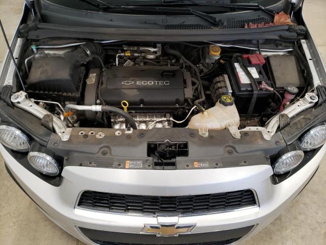1G1JB5SH7D4220452 - 2013 CHEVROLET SONIC LS SILVER photo 11