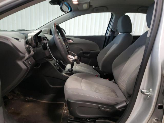 1G1JB5SH7D4220452 - 2013 CHEVROLET SONIC LS SILVER photo 7