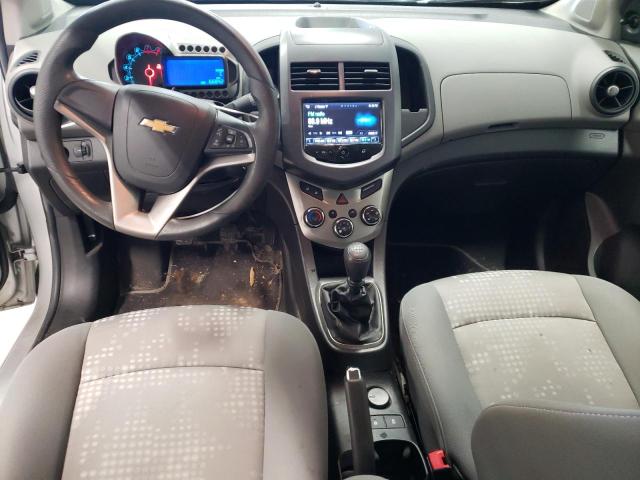 1G1JB5SH7D4220452 - 2013 CHEVROLET SONIC LS SILVER photo 8