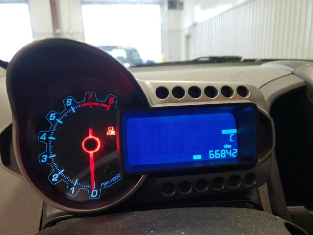 1G1JB5SH7D4220452 - 2013 CHEVROLET SONIC LS SILVER photo 9