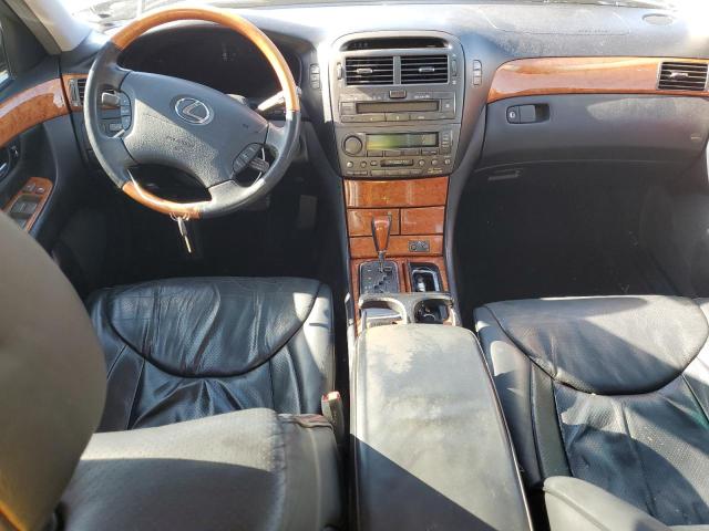 JTHBN30F030121033 - 2003 LEXUS LS 430 BLACK photo 8