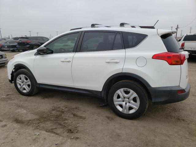 JTMZFREV7FJ045129 - 2015 TOYOTA RAV4 LE WHITE photo 2