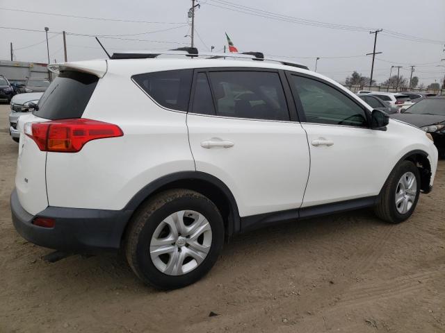 JTMZFREV7FJ045129 - 2015 TOYOTA RAV4 LE WHITE photo 3