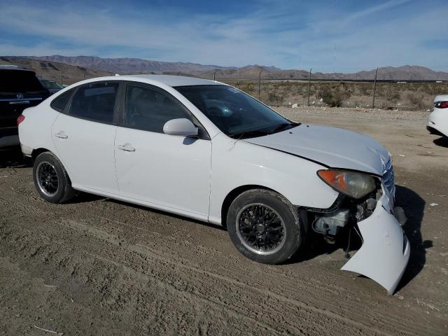 KMHDU4AD9AU115636 - 2010 HYUNDAI ELANTRA BLUE WHITE photo 4