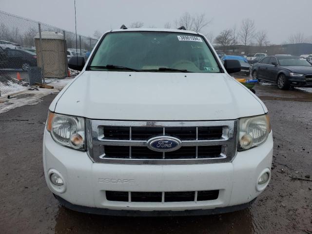 1FMCU0D7XAKA93331 - 2010 FORD ESCAPE XLT WHITE photo 5