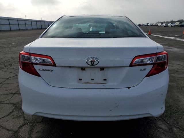 4T1BF1FK2EU419341 - 2014 TOYOTA CAMRY L WHITE photo 6