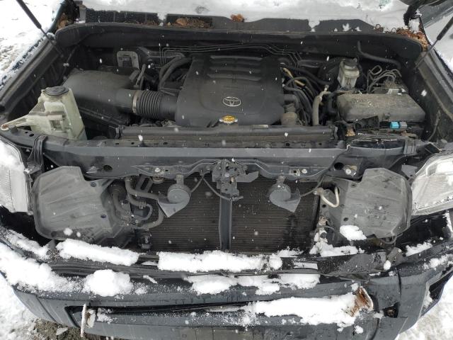 5TFUY5F12EX372252 - 2014 TOYOTA TUNDRA DOUBLE CAB SR/SR5 BLACK photo 11