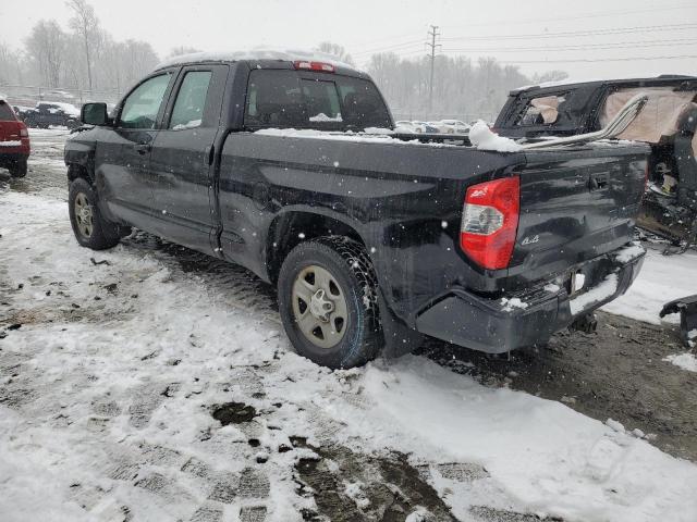 5TFUY5F12EX372252 - 2014 TOYOTA TUNDRA DOUBLE CAB SR/SR5 BLACK photo 2