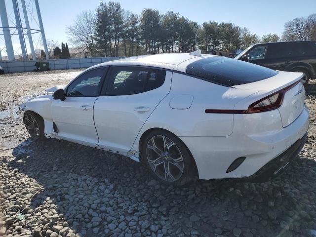 KNAE15LA3L6076198 - 2020 KIA STINGER WHITE photo 2