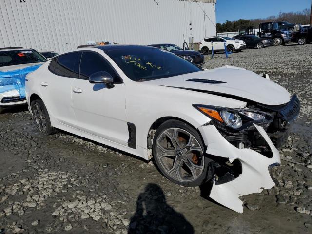 KNAE15LA3L6076198 - 2020 KIA STINGER WHITE photo 4