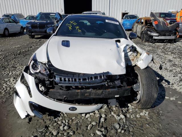 KNAE15LA3L6076198 - 2020 KIA STINGER WHITE photo 5