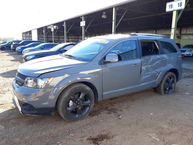 3C4PDCGB8LT262058 - 2020 DODGE JOURNEY CROSSROAD GRAY photo 1