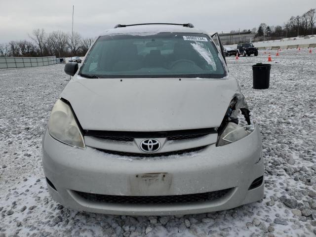 5TDZK23C27S091749 - 2007 TOYOTA SIENNA CE SILVER photo 5