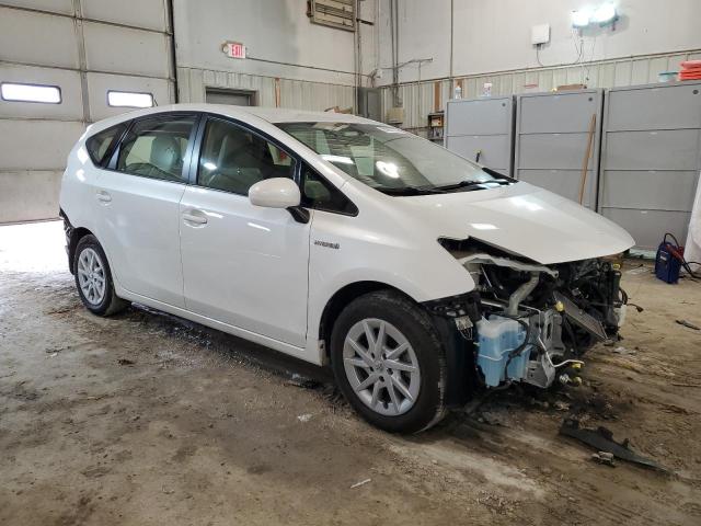 JTDZN3EU3EJ013638 - 2014 TOYOTA PRIUS V WHITE photo 4