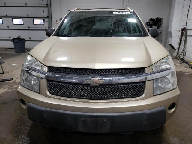 2CNDL73F156196848 - 2005 CHEVROLET EQUINOX LT GOLD photo 5