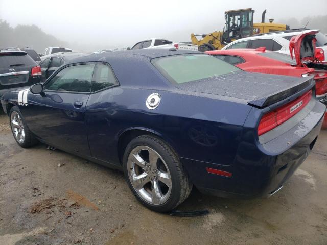 2C3CDYBT0DH712621 - 2013 DODGE CHALLENGER R/T BLUE photo 2