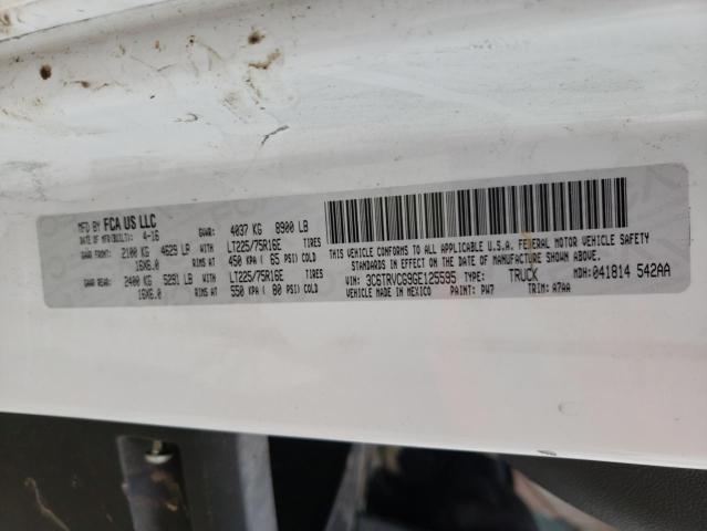 3C6TRVCG9GE125595 - 2016 RAM PROMASTER 2500 HIGH أبيض صورة 13