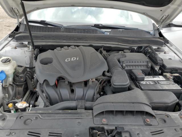 5XXGM4A75DG123786 - 2013 KIA OPTIMA LX SILVER photo 11