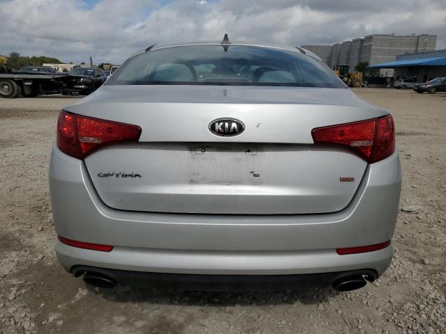 5XXGM4A75DG123786 - 2013 KIA OPTIMA LX SILVER photo 6