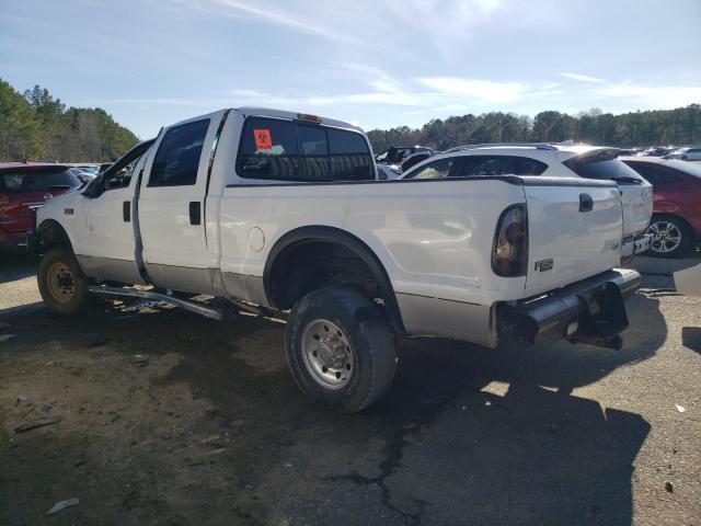 1FTNW21L11ED51299 - 2001 FORD F250 SUPER DUTY WHITE photo 2