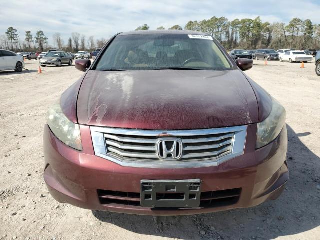 1HGCP2F83AA109759 - 2010 HONDA ACCORD EXL BURGUNDY photo 5