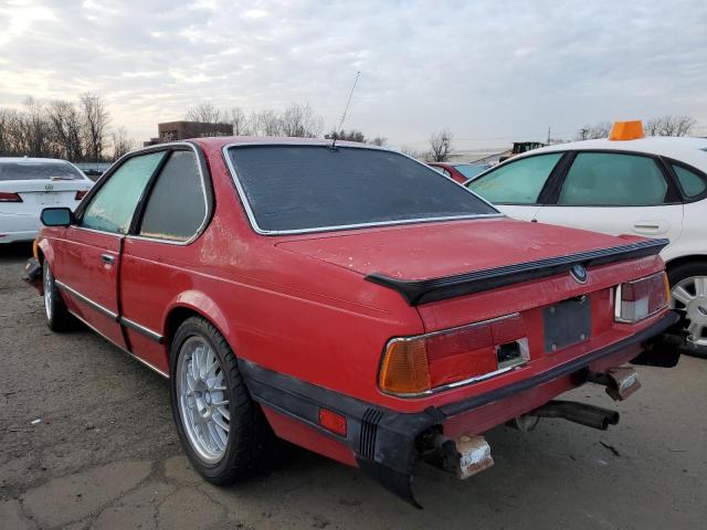 WBAEC7406G0607110 - 1986 BMW 635 CSI RED photo 2