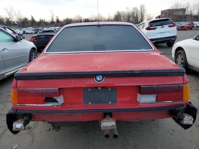 WBAEC7406G0607110 - 1986 BMW 635 CSI RED photo 6