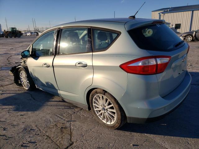 1FADP5AUXDL529221 - 2013 FORD C-MAX SE BLUE photo 2