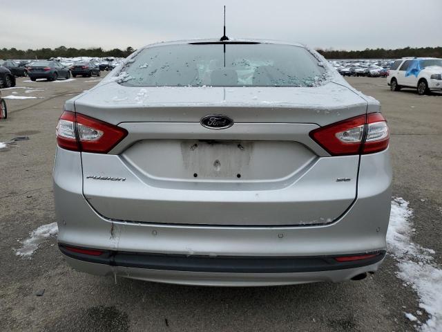 3FA6P0H75GR201173 - 2016 FORD FUSION SE SILVER photo 6