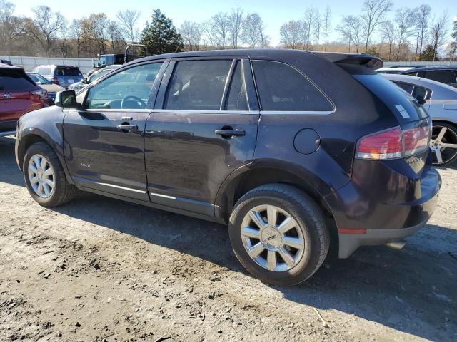 2LMDU88C97BJ30967 - 2007 LINCOLN MKX BLACK photo 2