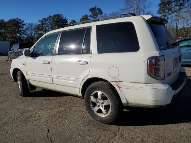 2HKYF18536H539893 - 2006 HONDA PILOT EX WHITE photo 2