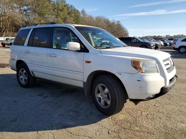 2HKYF18536H539893 - 2006 HONDA PILOT EX WHITE photo 4