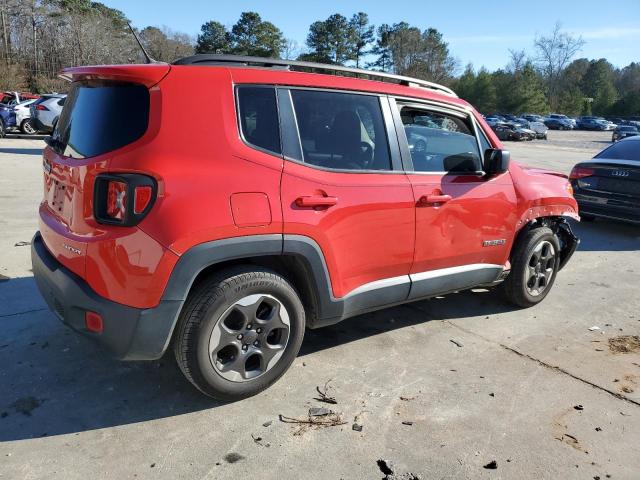 ZACCJAAT7GPD76952 - 2016 JEEP RENEGADE SPORT RED photo 3