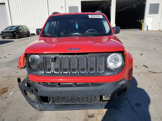 ZACCJAAT7GPD76952 - 2016 JEEP RENEGADE SPORT RED photo 5