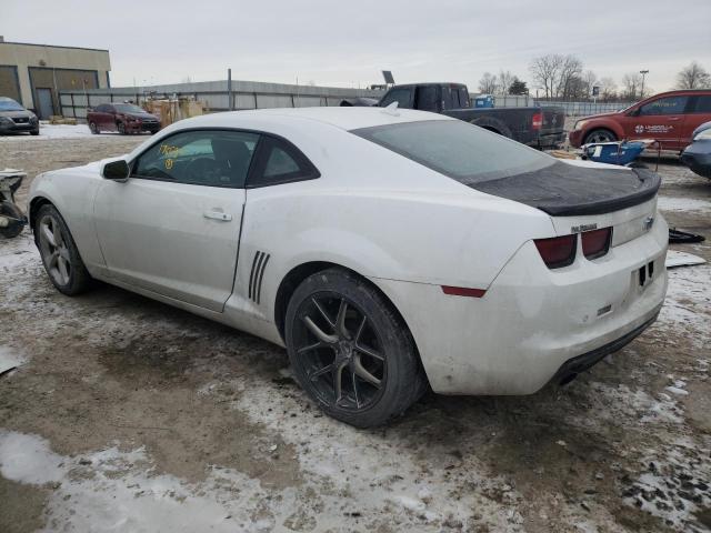 2G1FC1E31C9176634 - 2012 CHEVROLET CAMARO LT WHITE photo 2