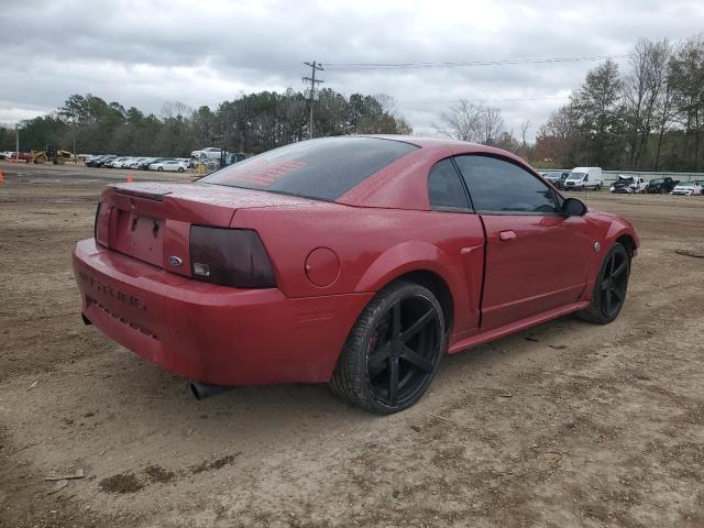 1FAFP40614F195682 - 2004 FORD MUSTANG RED photo 3
