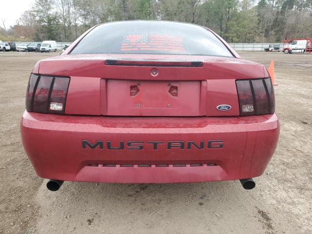 1FAFP40614F195682 - 2004 FORD MUSTANG RED photo 6