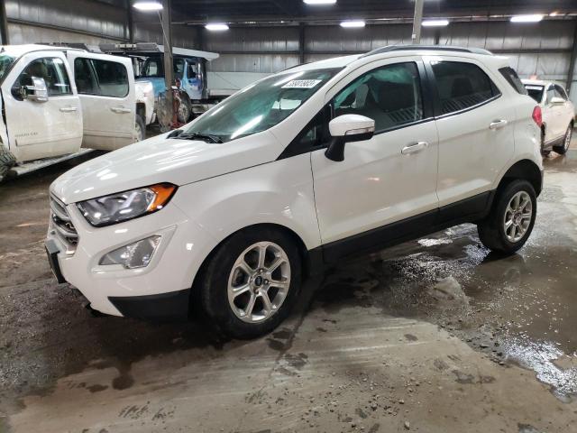 MAJ6S3GLXKC282998 - 2019 FORD ECOSPORT SE WHITE photo 1