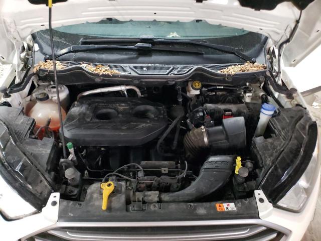 MAJ6S3GLXKC282998 - 2019 FORD ECOSPORT SE WHITE photo 12
