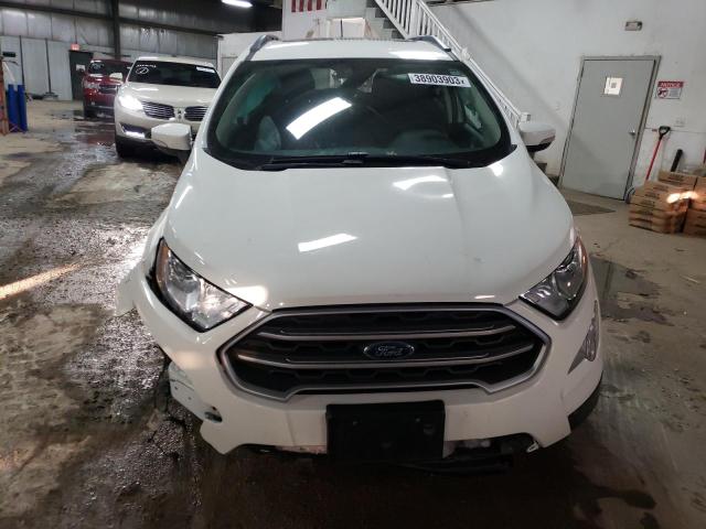 MAJ6S3GLXKC282998 - 2019 FORD ECOSPORT SE WHITE photo 5