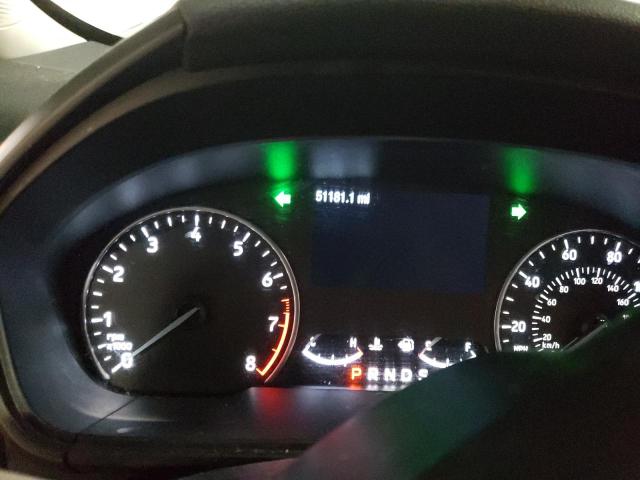 MAJ6S3GLXKC282998 - 2019 FORD ECOSPORT SE WHITE photo 9