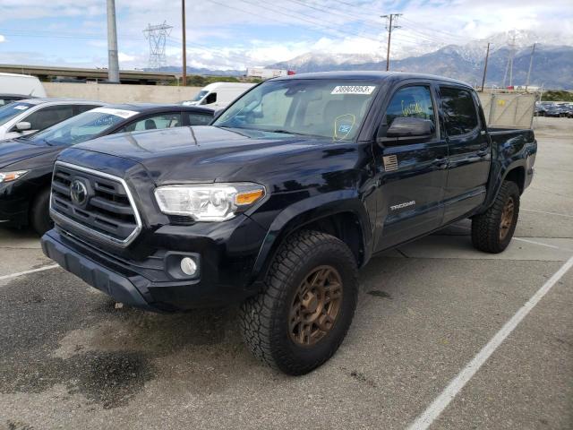 5TFCZ5AN7KX179285 - 2019 TOYOTA TACOMA DOUBLE CAB BLACK photo 1